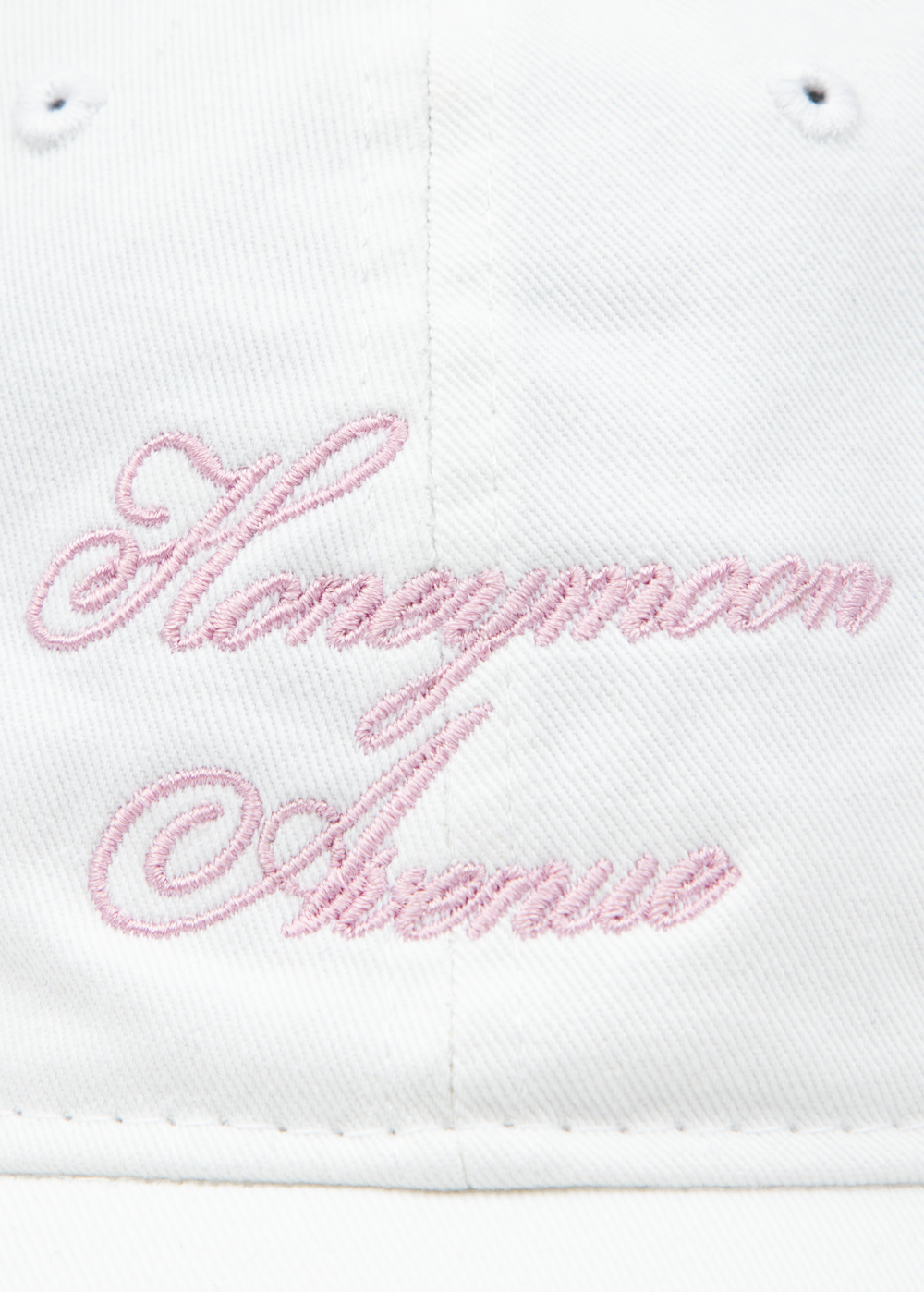 yours truly 10th anniversary honeymoon avenue dad hat ii detail