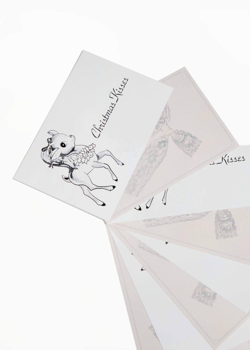Christmas Card Set Stylized Alt