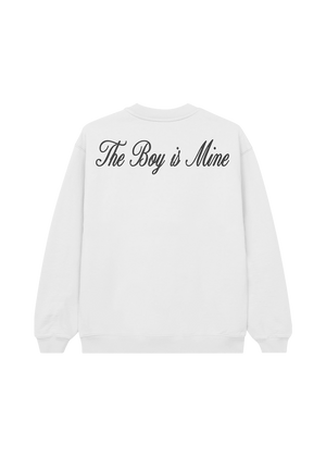 the boy is mine crewneck back