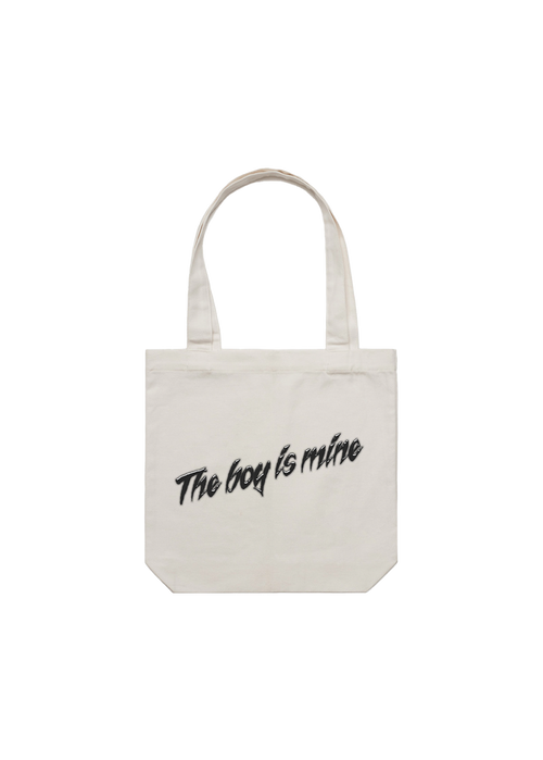 the boy is mine tote