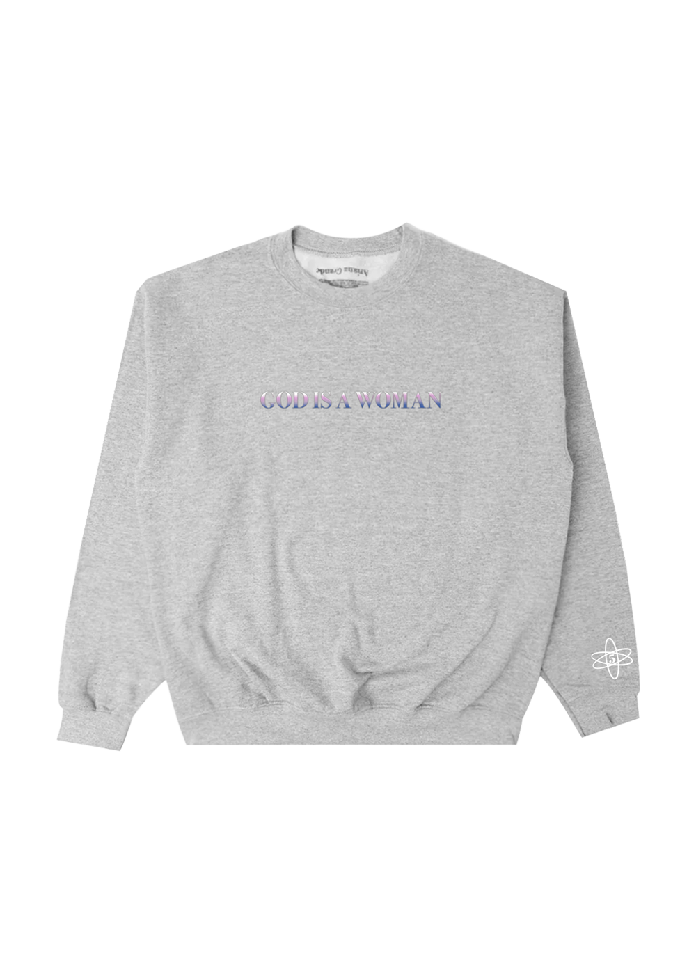 god is a woman 5 year anniversary crewneck